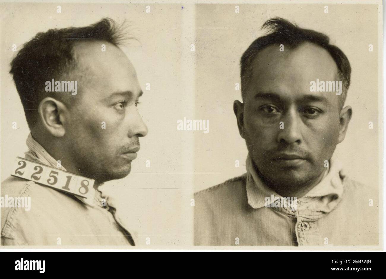 Photograph of Mike Reyes. Bureau of Prisons, Inmate case files Stock