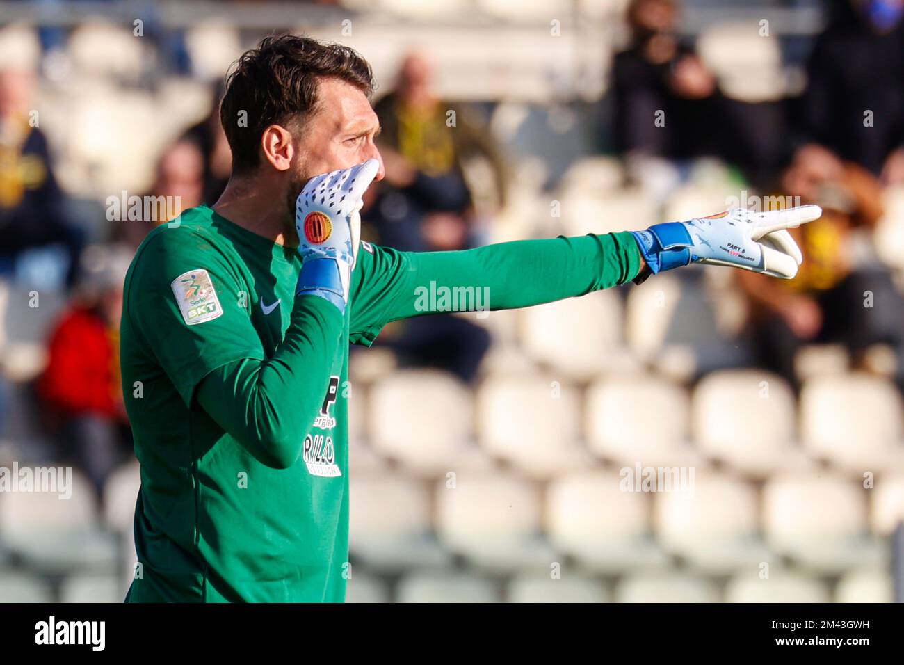 Alberto Braglia stadium, Modena, Italy, December 18, 2022, Davide Diaw  celebrates after scoring the gol of 1-1 during Modena FC vs Benevento  Calcio - Italian soccer Serie B match Stock Photo - Alamy