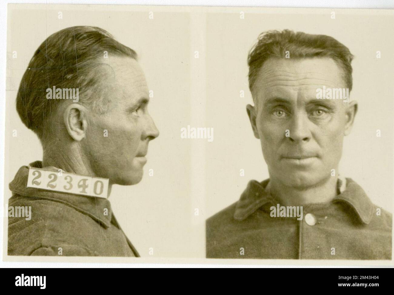 Photograph of Eugene Butler. Bureau of Prisons, Inmate case files Stock