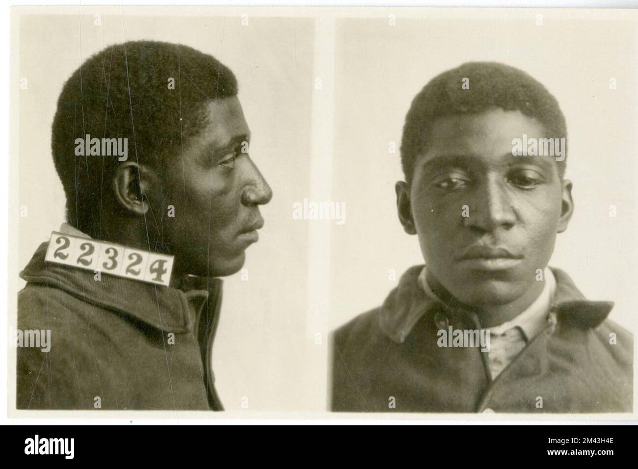Photograph of William Jones. Bureau of Prisons, Inmate case files Stock