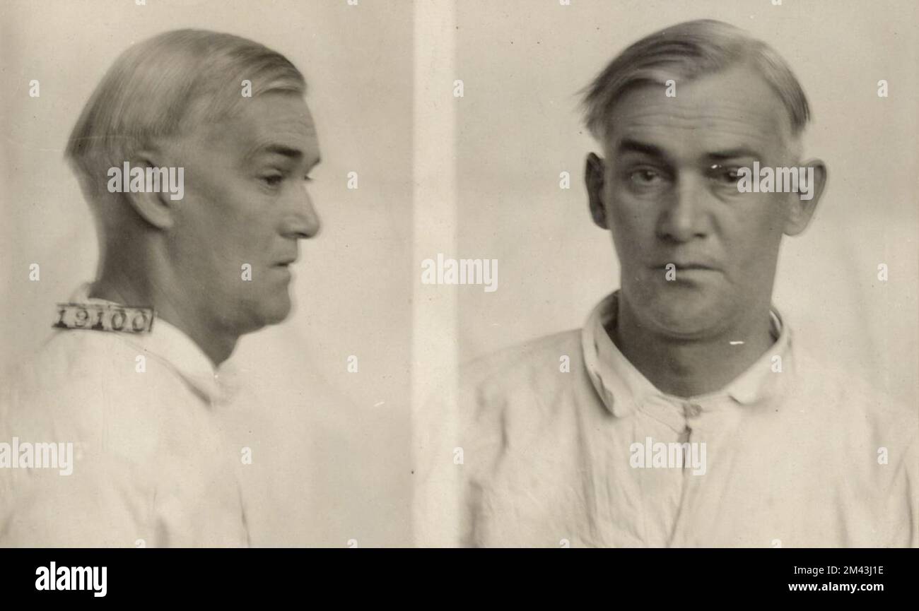 Photograph of James Cameron. Bureau of Prisons, Inmate case files Stock