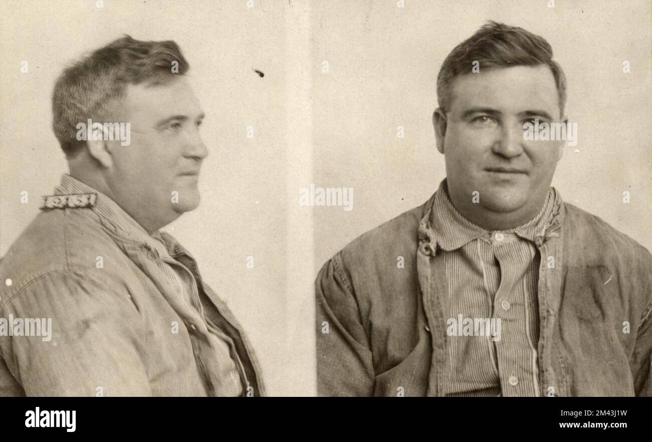 Photograph of Walter Burke. Bureau of Prisons, Inmate case files Stock