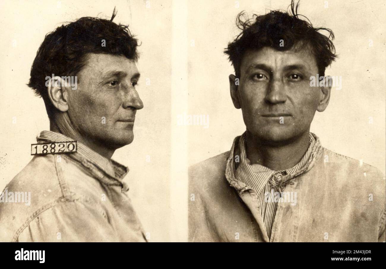 Photograph of John Wulff. Bureau of Prisons, Inmate case files Stock ...