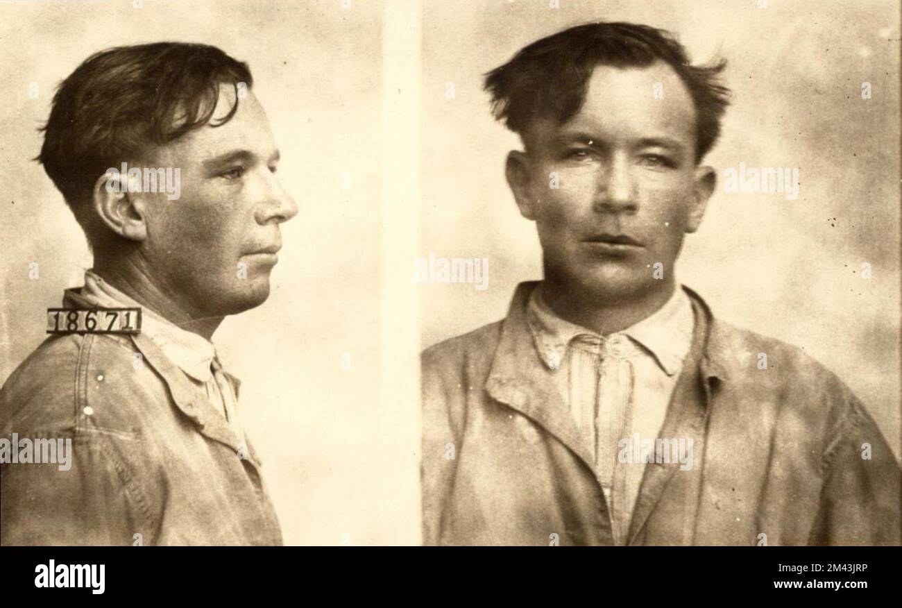 Photograph of Homer E. Foley. Bureau of Prisons, Inmate case files