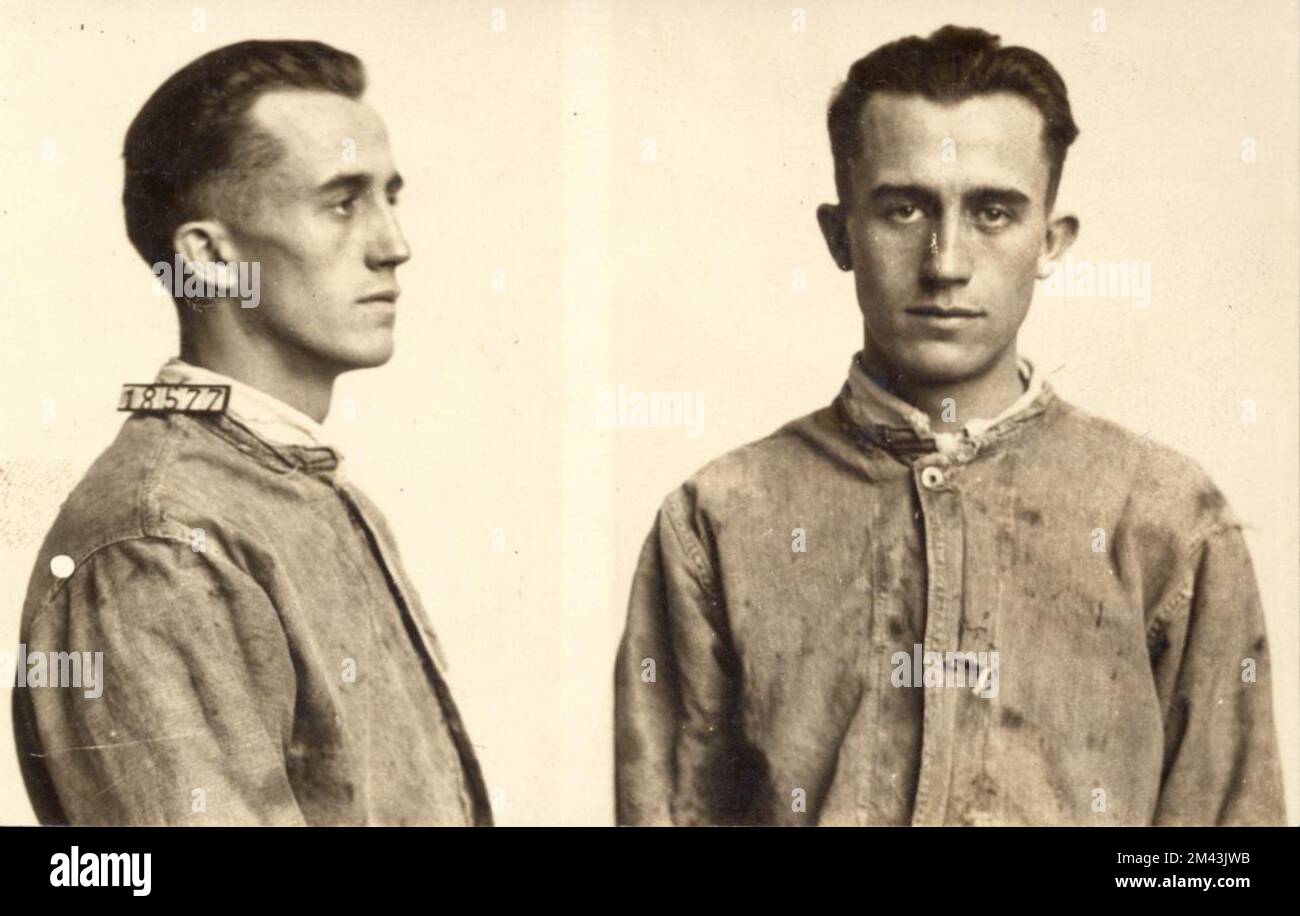 Photograph of Clark R. Wray. Bureau of Prisons, Inmate case files Stock