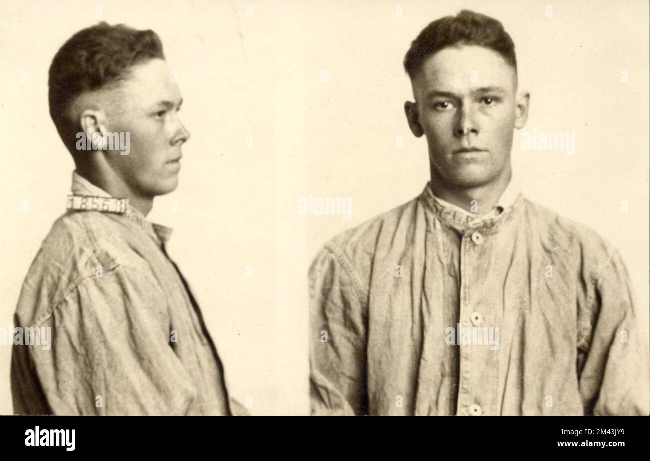 Photograph of Carson Mullins. Bureau of Prisons, Inmate case files