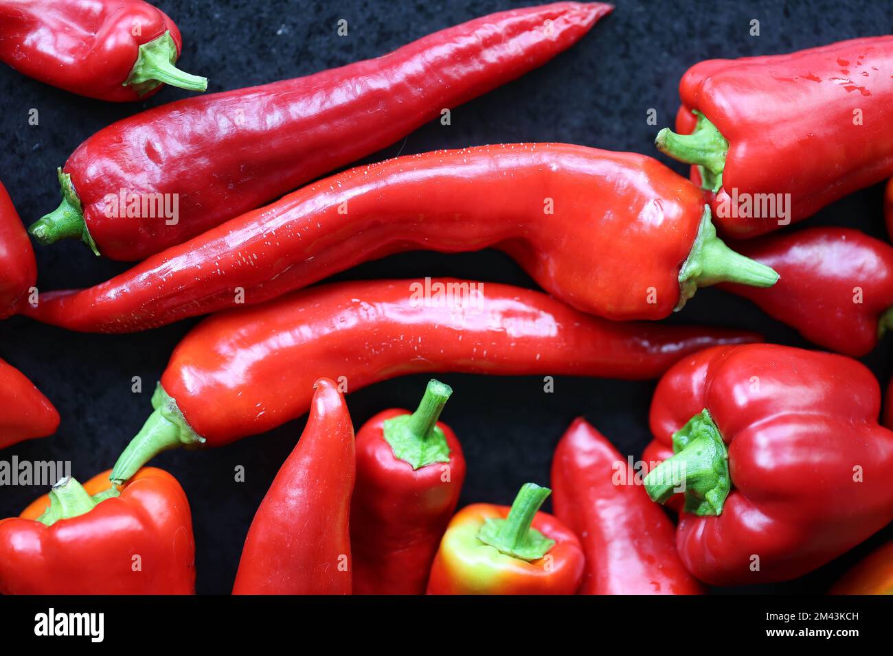 Paprika hintergrund hi-res stock photography and images - Alamy