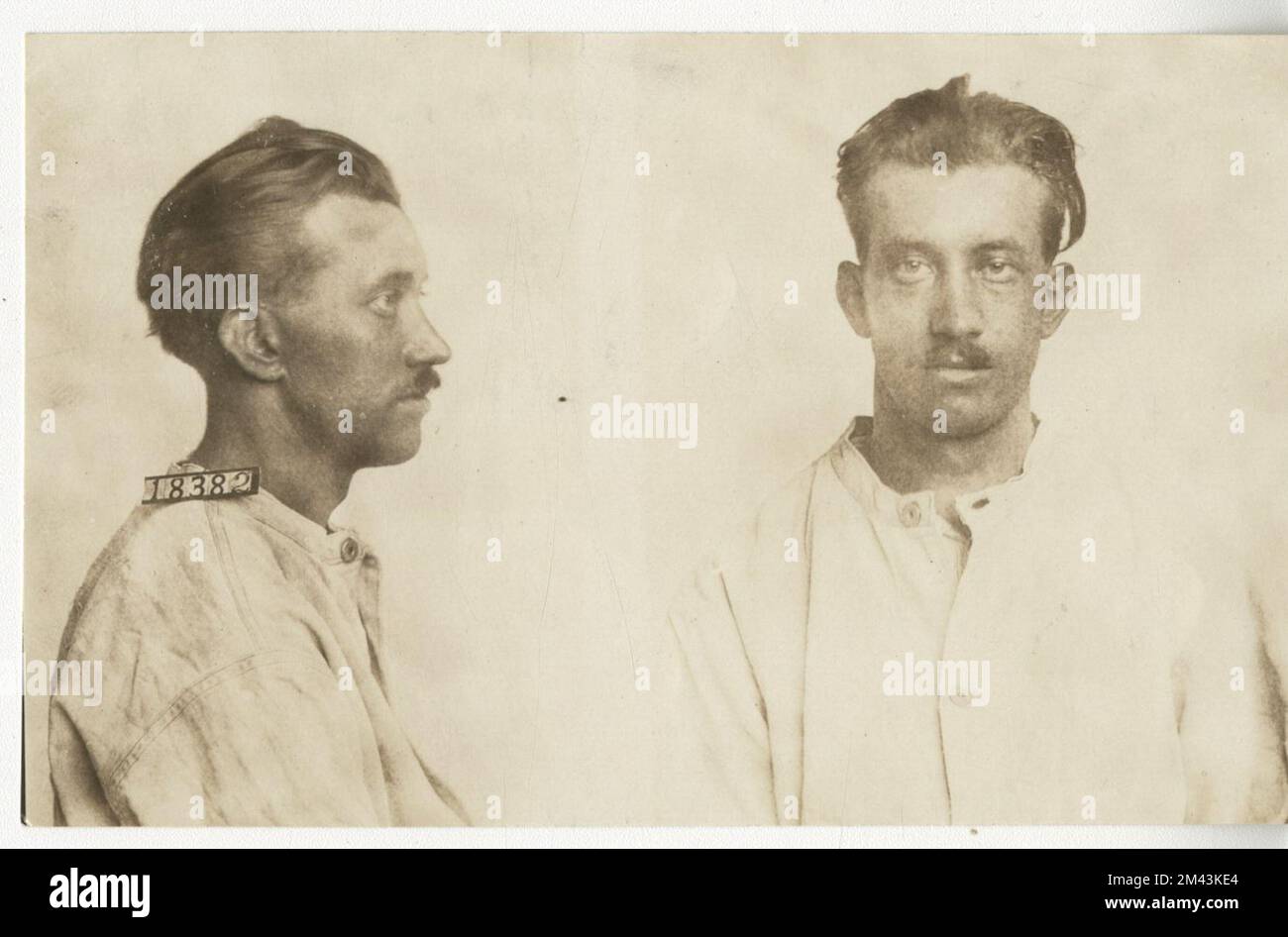 Photograph of Jay Adams.  Bureau of Prisons, Inmate case files. Stock Photo
