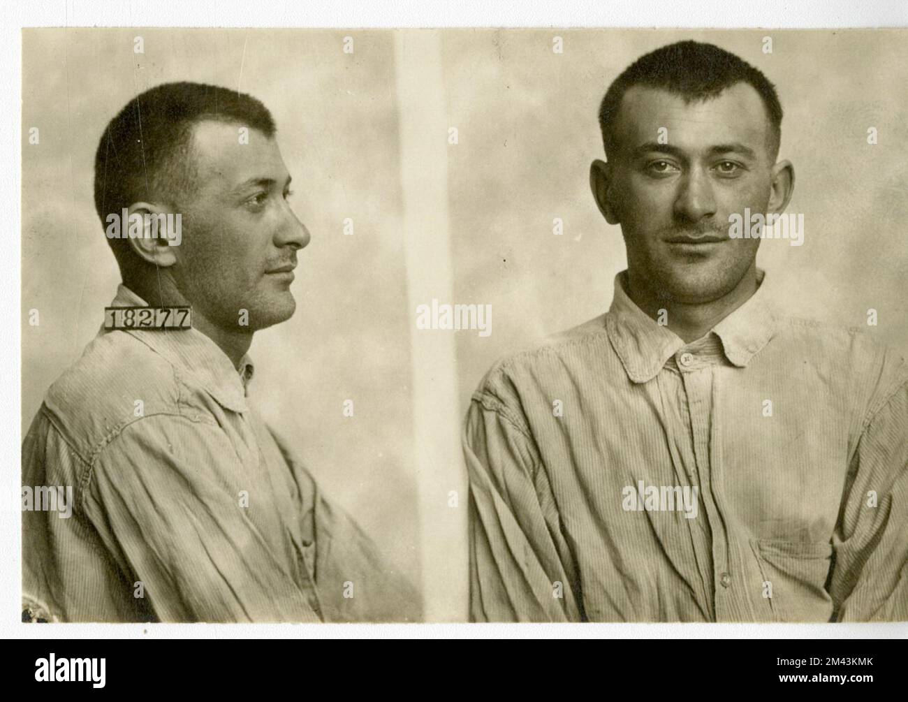 Photograph of Joe Colombo.  Bureau of Prisons, Inmate case files. Stock Photo