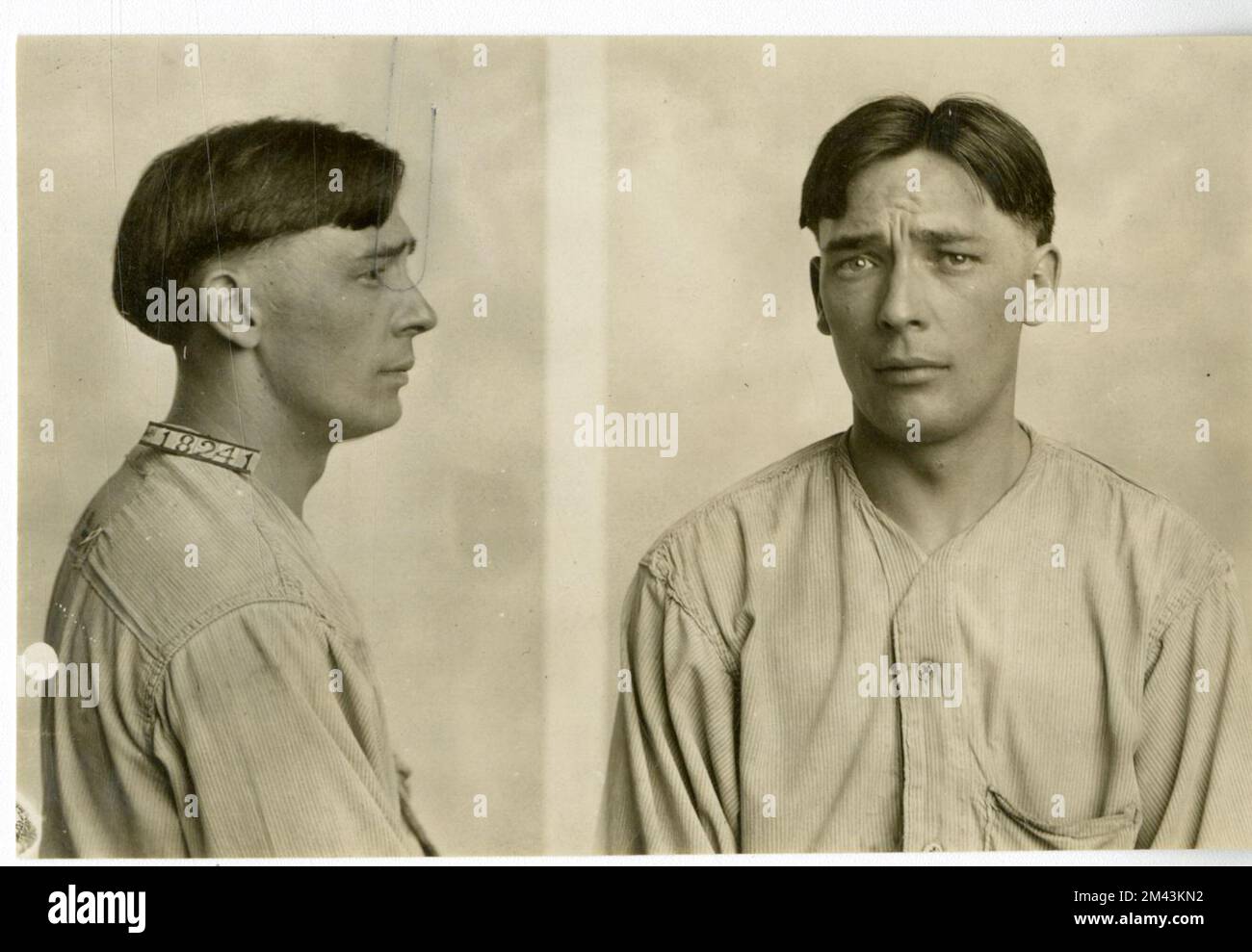Photograph of Homer Earl. Bureau of Prisons, Inmate case files Stock