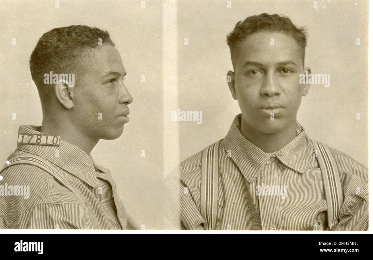 Photograph of James Thompson. Bureau of Prisons, Inmate case files