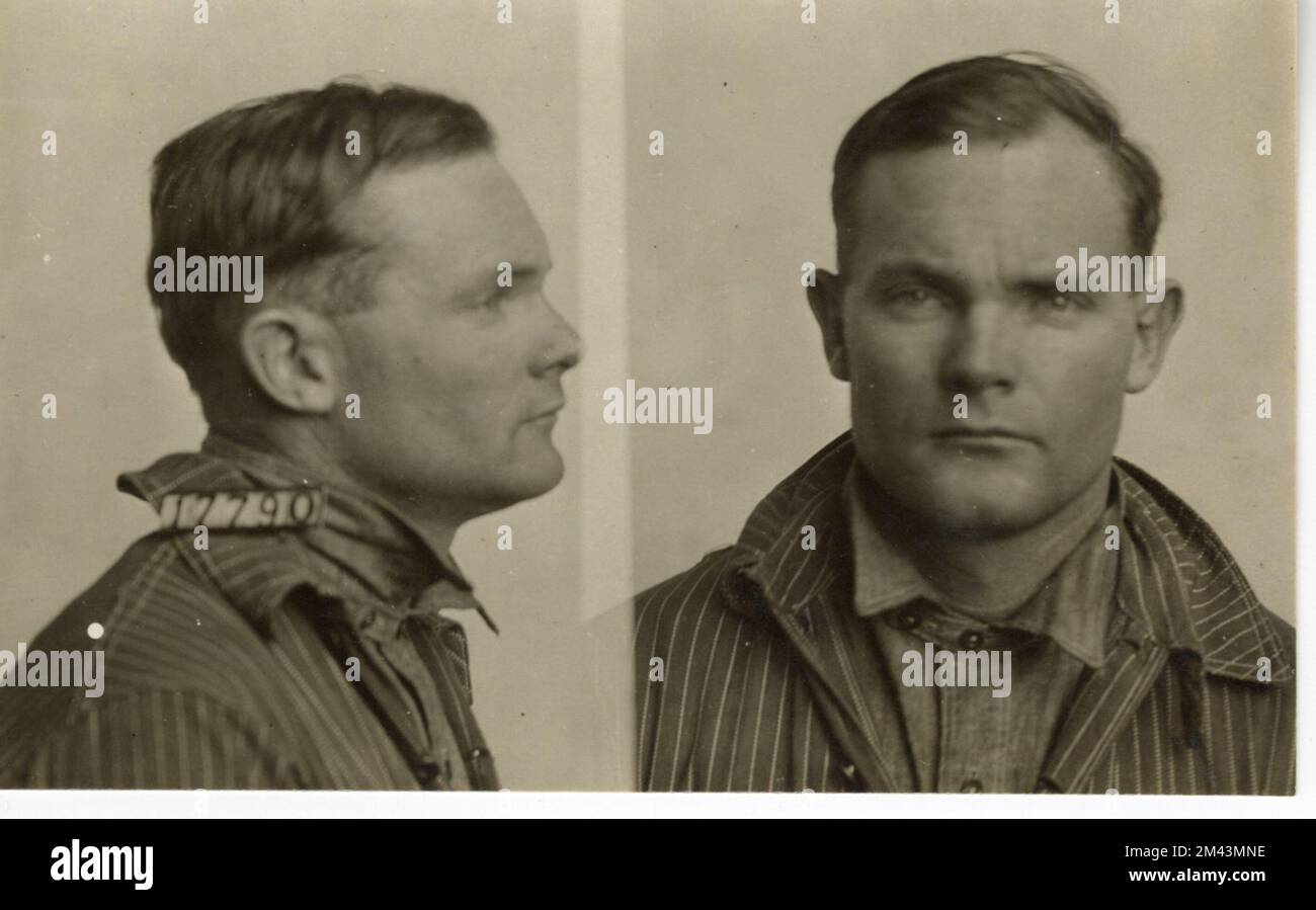 Shell Barrow Photograph of Hershell Barrow. Bureau of Prisons, Inmate case files ...