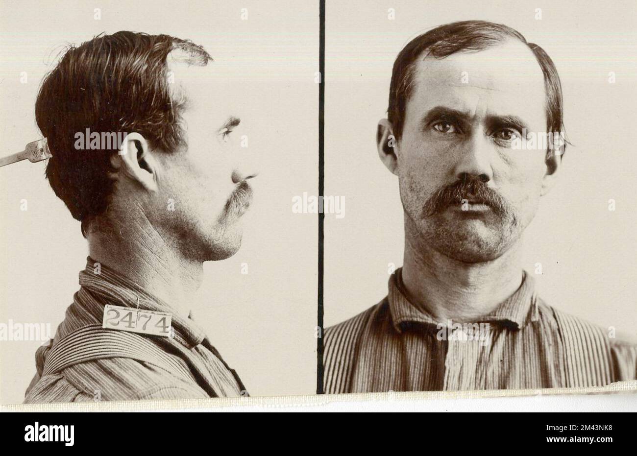 Photograph of Wash Moore. Bureau of Prisons, Inmate case files Stock ...