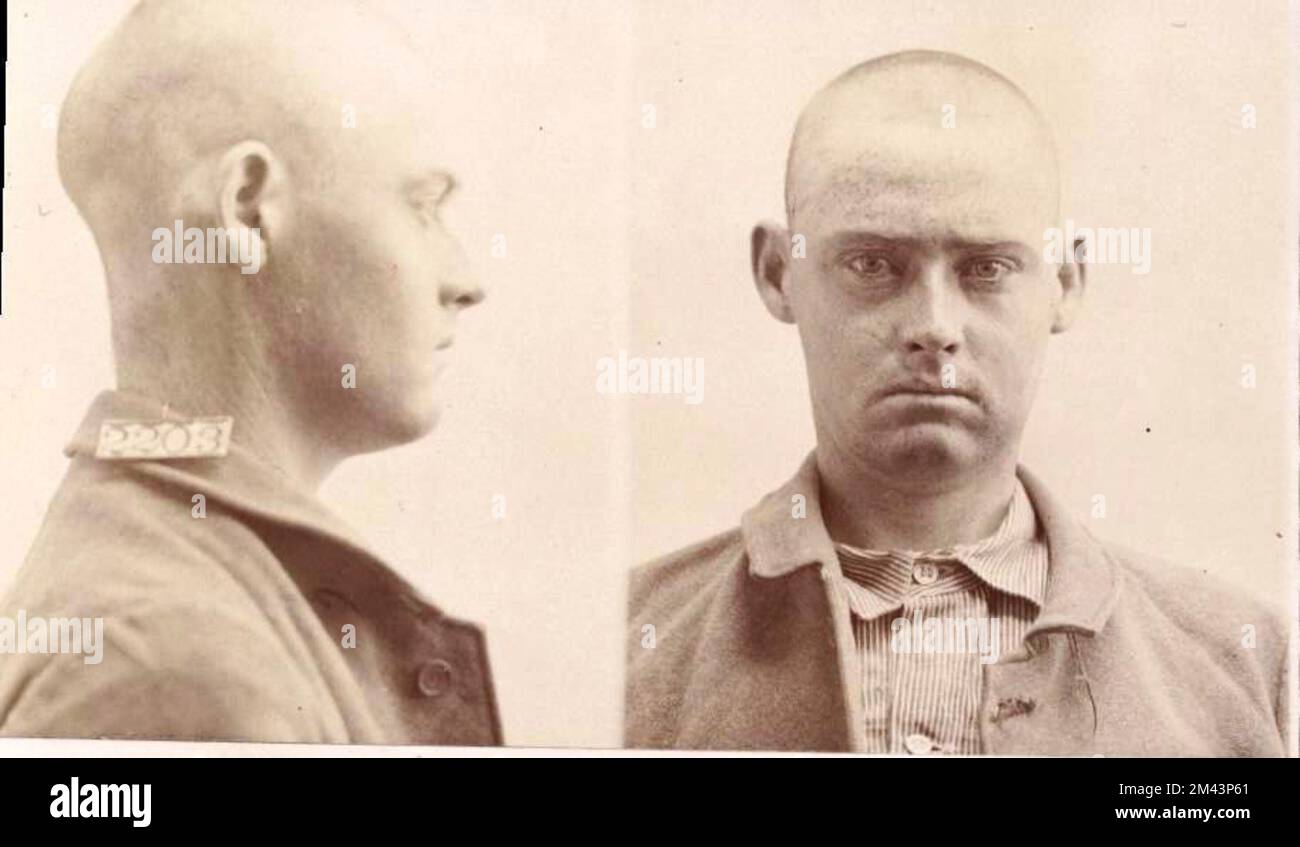 Photograph of Elwood Hamlin. Bureau of Prisons, Inmate case files Stock