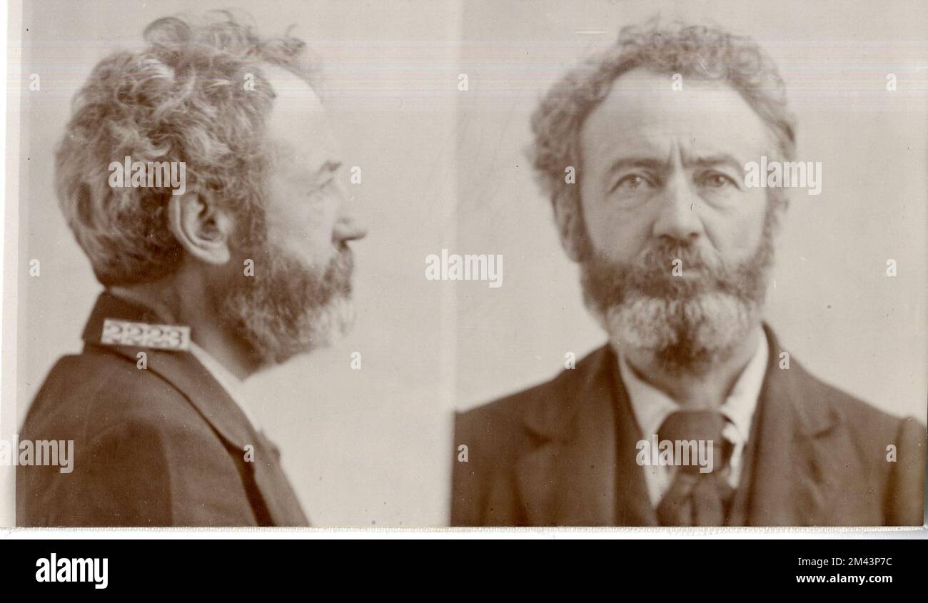 Photograph of John McBride. Bureau of Prisons, Inmate case files Stock Photo Alamy