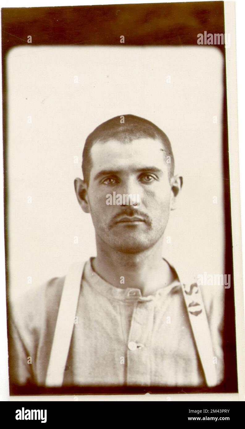Photograph of James Shears. Bureau of Prisons, Inmate case files Stock ...