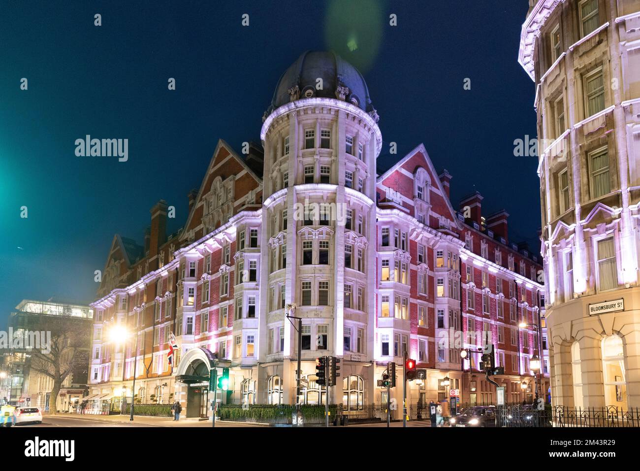 Radisson Blu Edwardian Bloomsbury Street Hotel, London Stock Photo Alamy