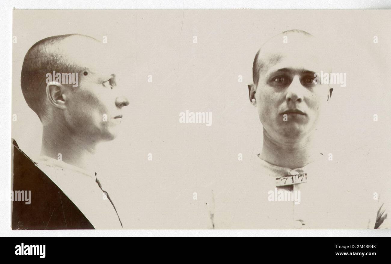 Photograph of Harry Fletcher. Bureau of Prisons, Inmate case files