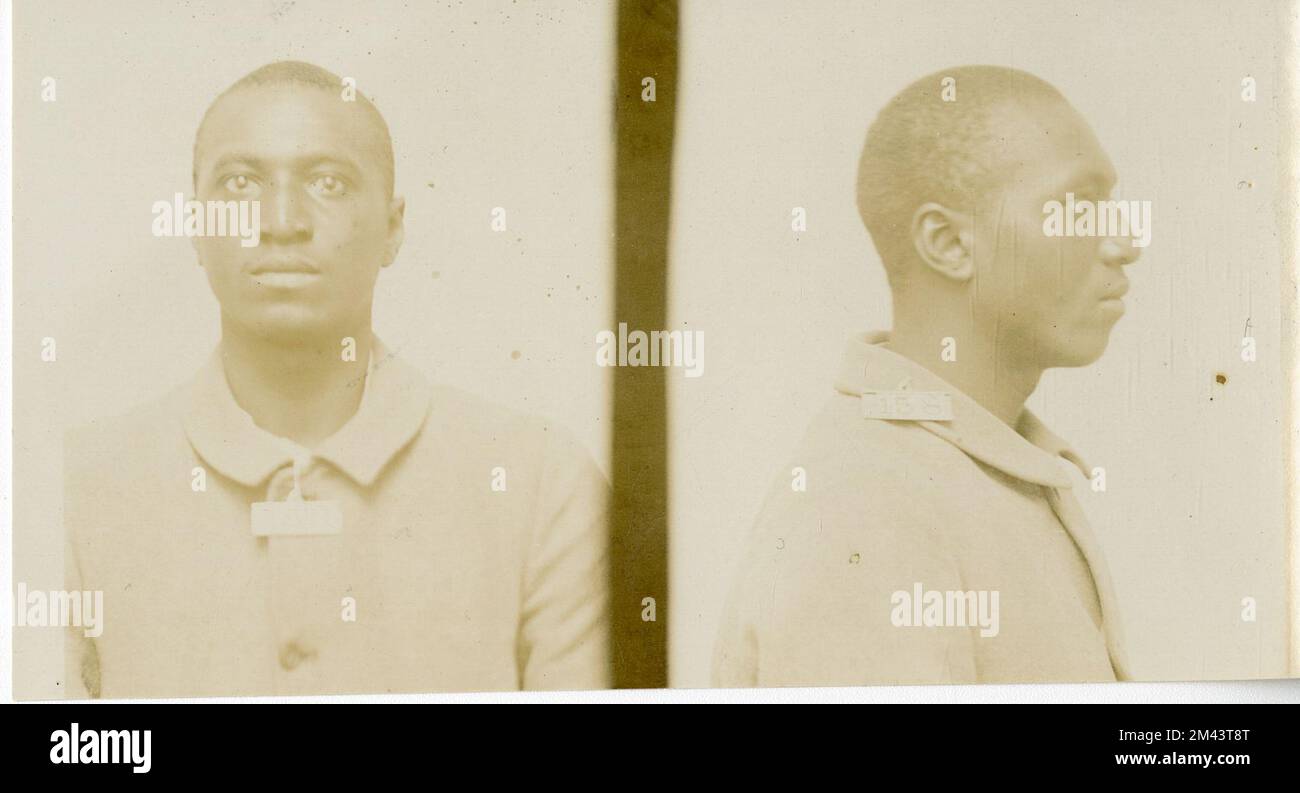 Photograph of Rice Rogers. Bureau of Prisons, Inmate case files Stock ...
