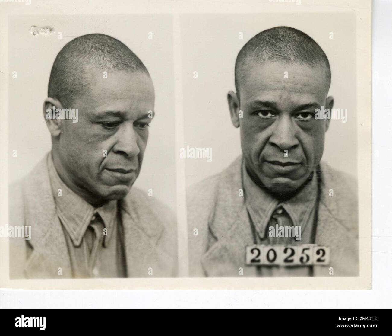 Photograph of Otis Wood. Bureau of Prisons, Inmate case files Stock