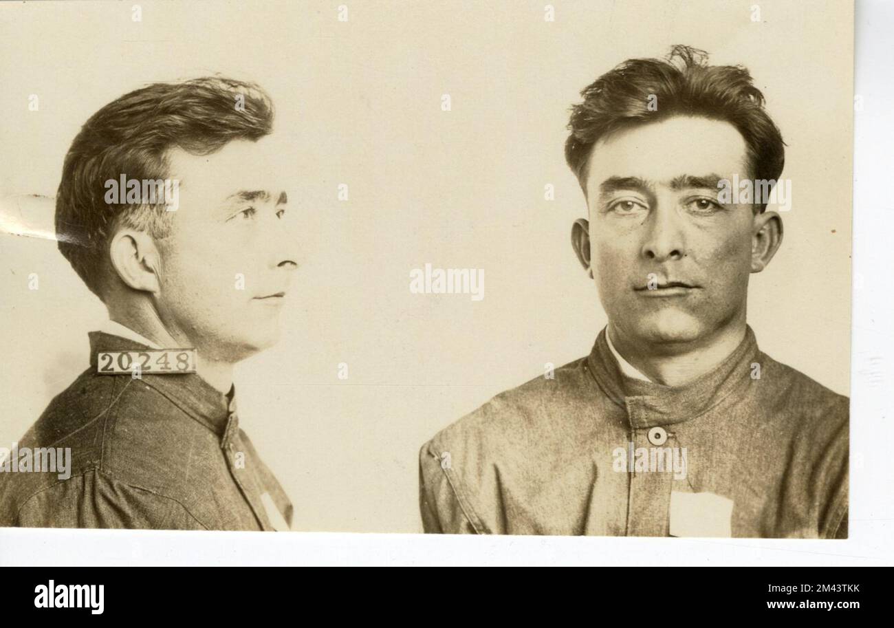 Photograph of Gilbert Spillman. Bureau of Prisons, Inmate case files