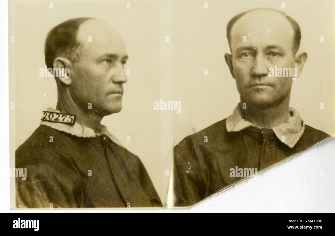 Photograph of Cuthbert O. Valentine. Bureau of Prisons, Inmate case