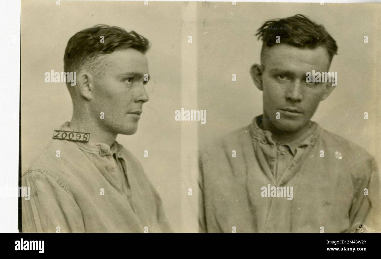 Photograph of Ed Welch. Bureau of Prisons, Inmate case files Stock