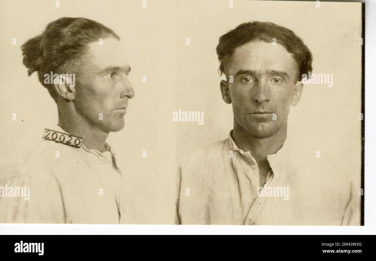 Photograph of E. E. Davis. Bureau of Prisons, Inmate case files Stock ...