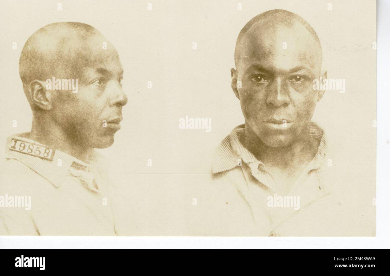 Photograph of James Cochran.  Bureau of Prisons, Inmate case files. Stock Photo