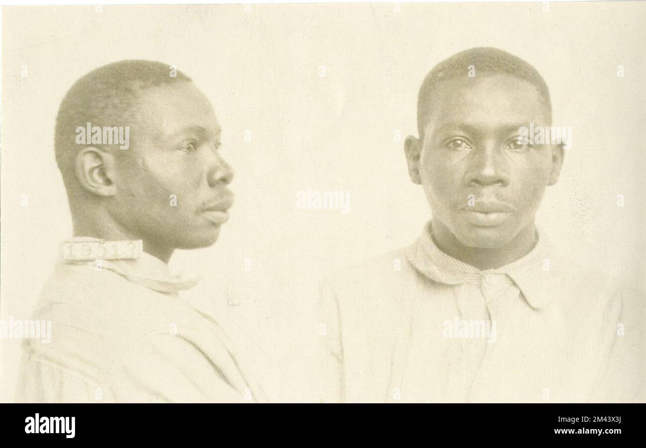 Photograph of John Thomas. Bureau of Prisons, Inmate case files Stock ...