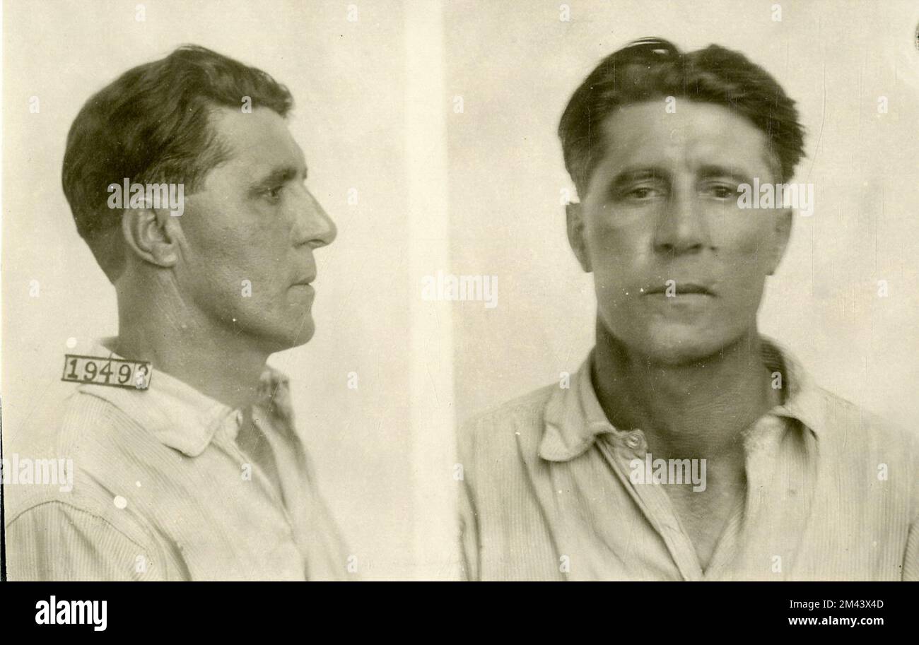 Photograph of John Ring. Bureau of Prisons, Inmate case files Stock