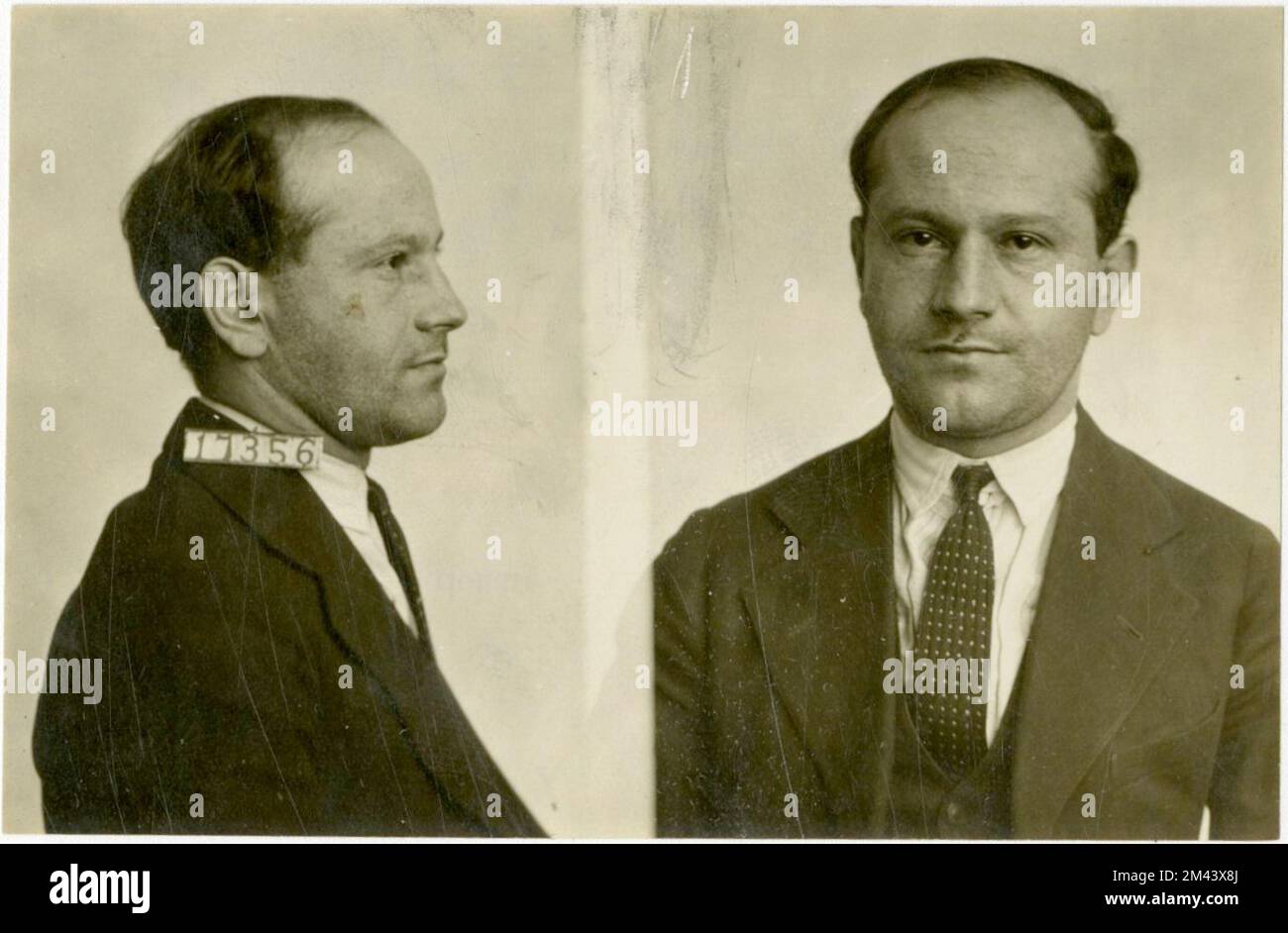 Photograph of Lou Rosenberg. Bureau of Prisons, Inmate case files Stock