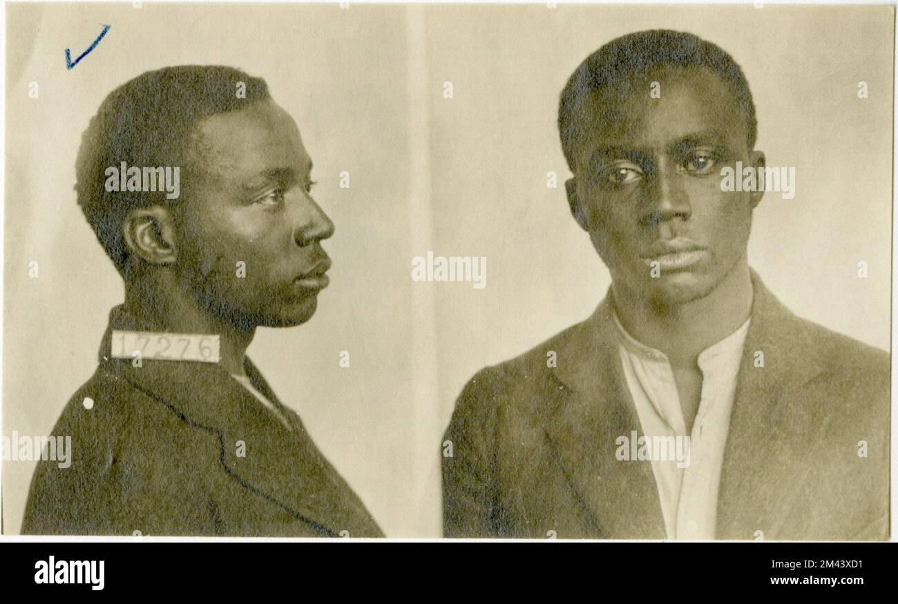 Photograph of Thomas Andrews. Bureau of Prisons, Inmate case files Stock Photo Alamy