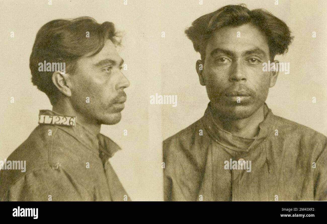 Photograph of Jose Gonzales. Bureau of Prisons, Inmate case files Stock