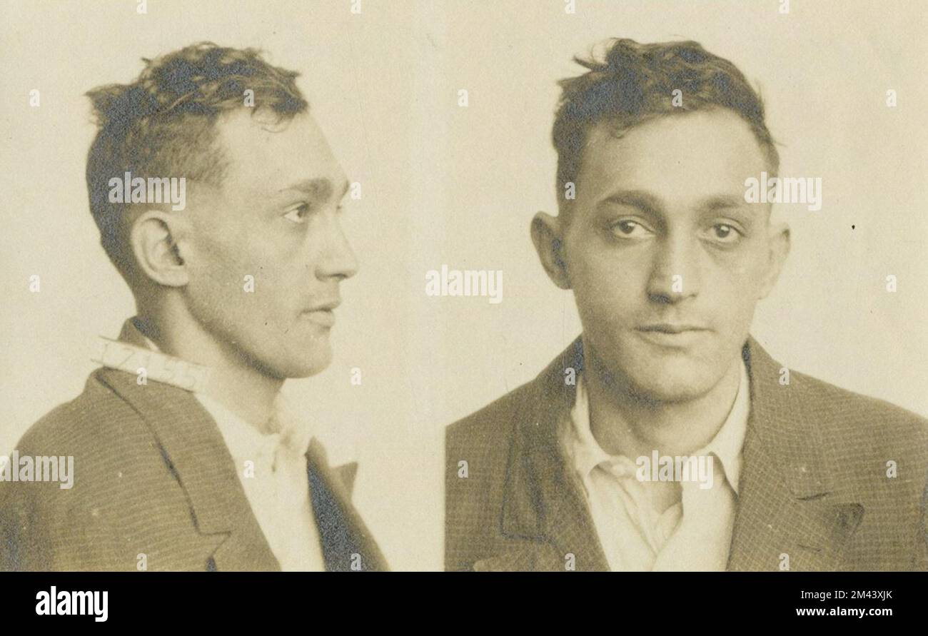 Photograph of Joe Nigro. Bureau of Prisons, Inmate case files Stock