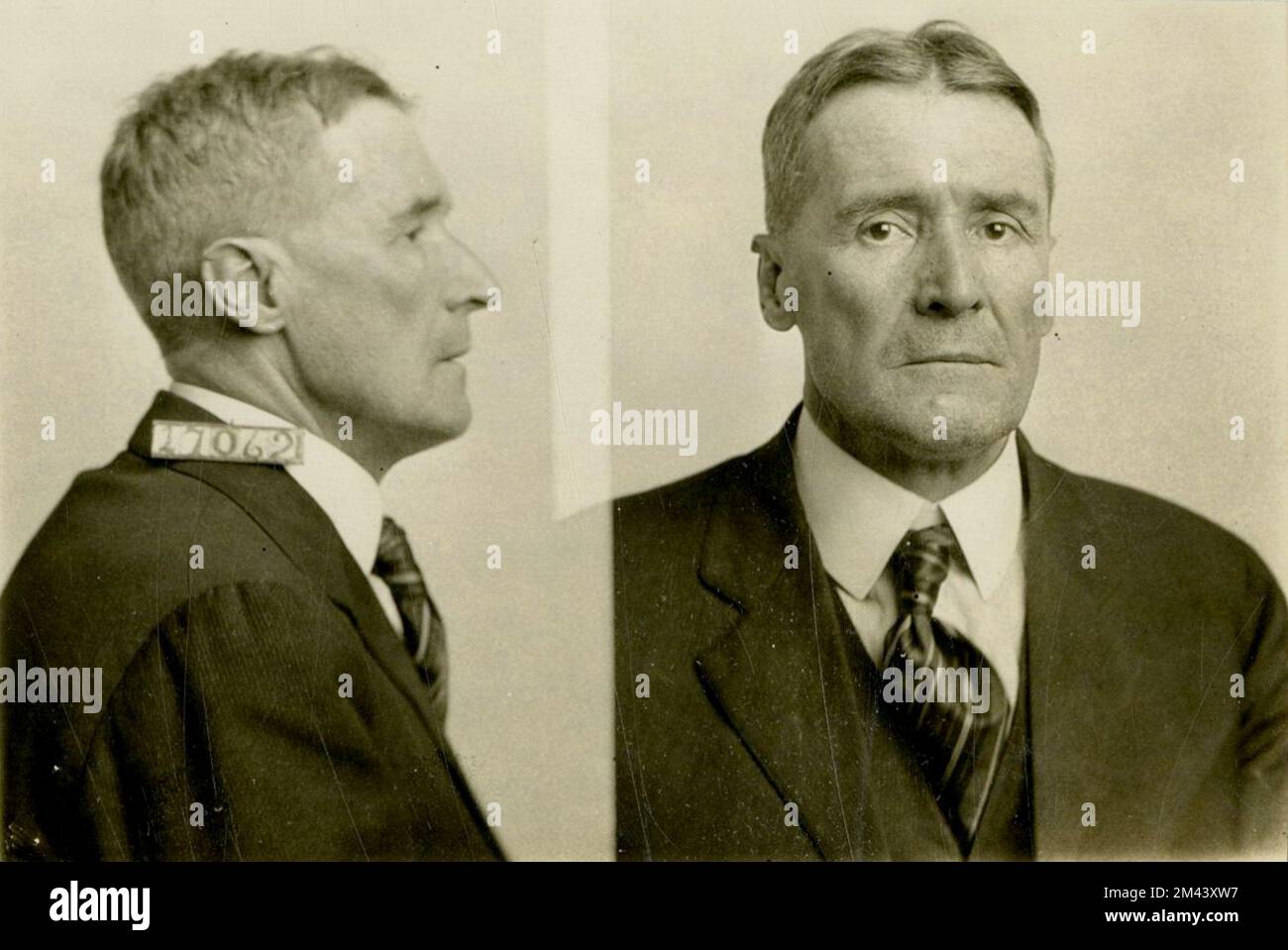 Photograph of George Fox. Bureau of Prisons, Inmate case files Stock