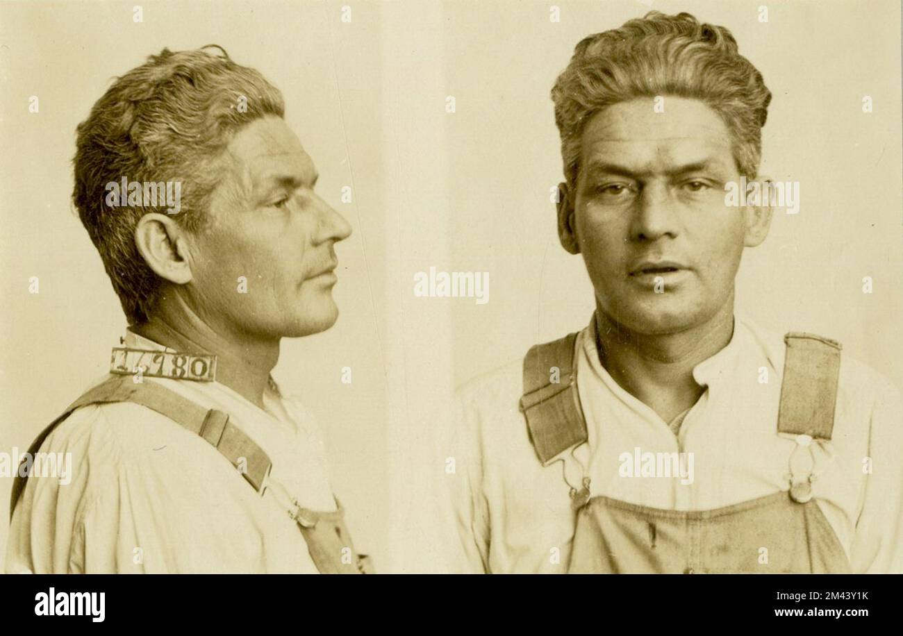 Photograph of Jack Ringo. Bureau of Prisons, Inmate case files Stock ...