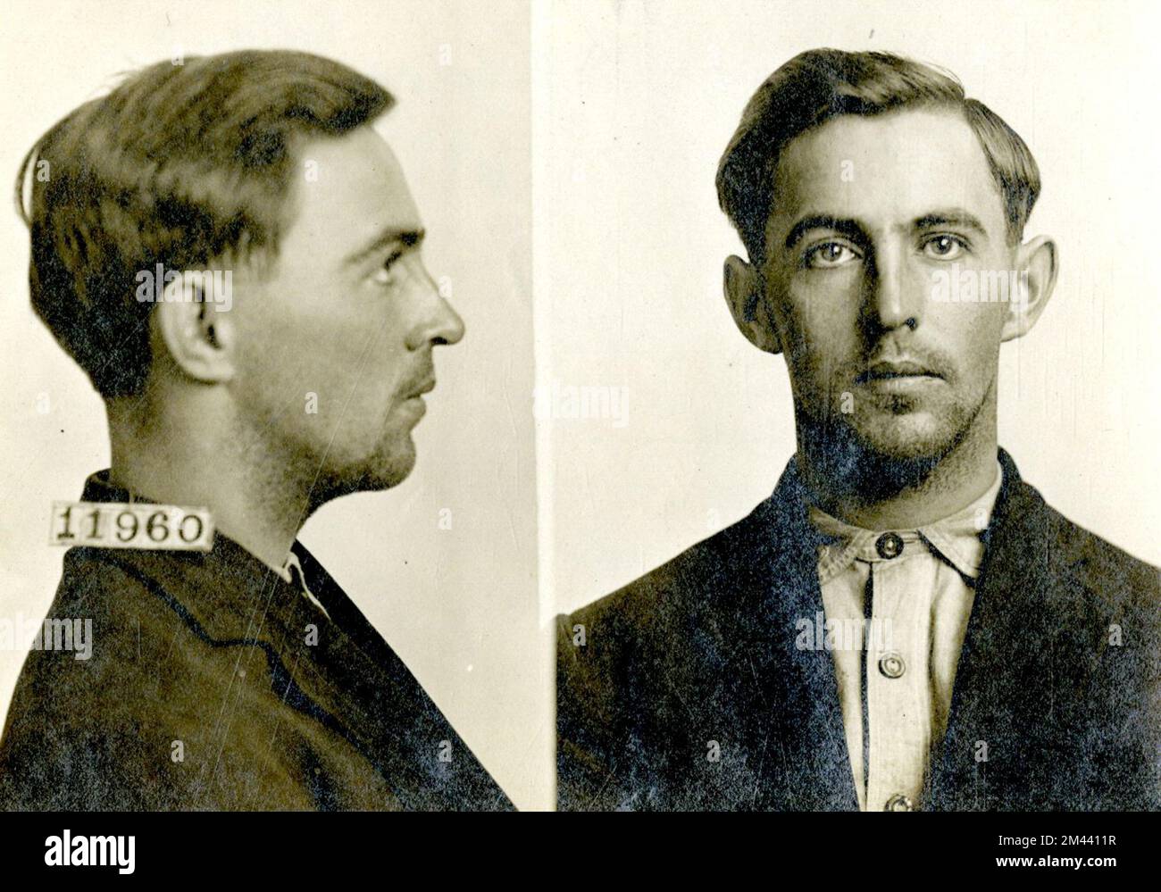 Photograph of Elmer Piper. Bureau of Prisons, Inmate case files Stock