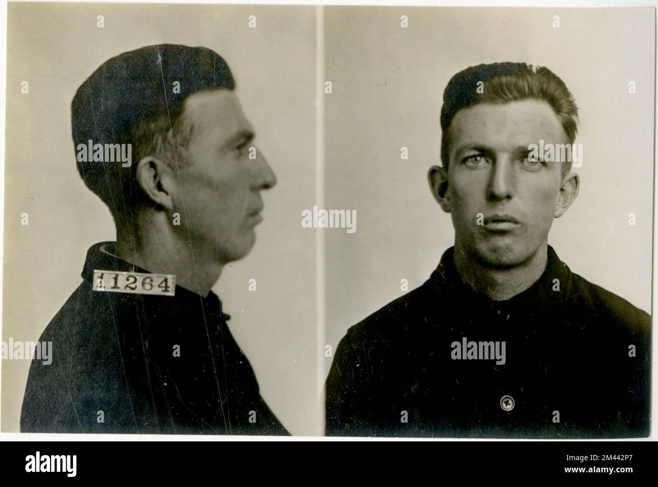 Photograph of Percy Hitchcock. Bureau of Prisons, Inmate case files