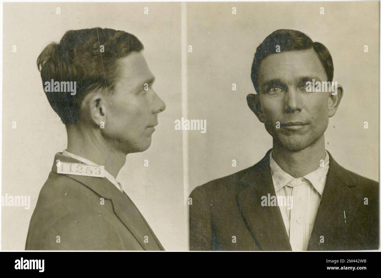 Photograph of Homer Turvan. Bureau of Prisons, Inmate case files Stock