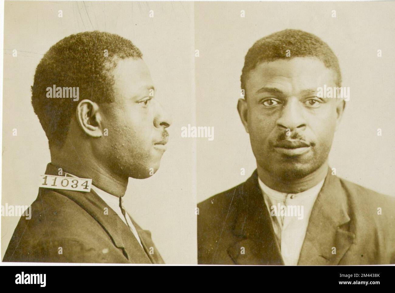 Photograph of Simms. Bureau of Prisons, Inmate case files Stock