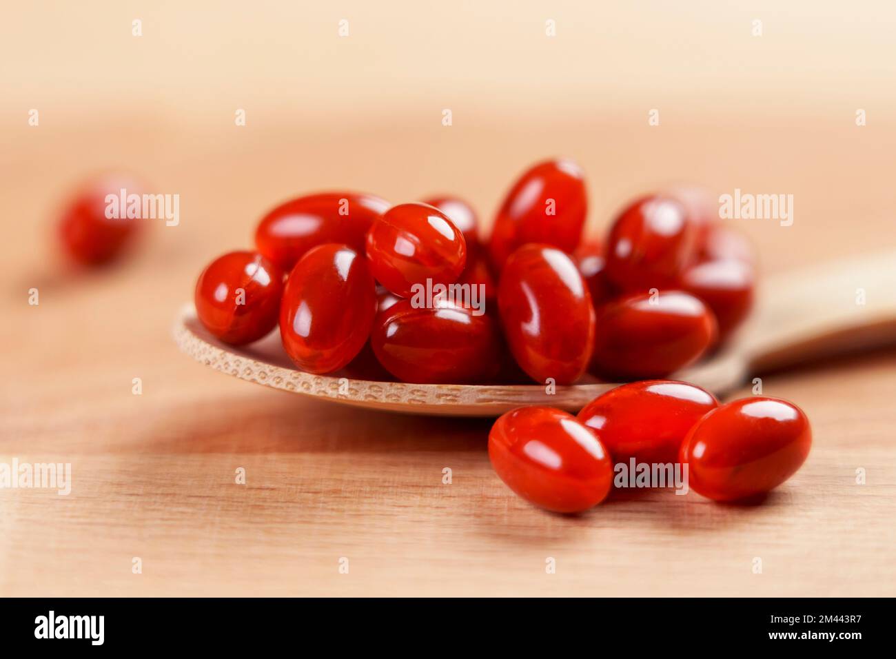 Brown supplement pills of alternative dietary herbal medicine with herb