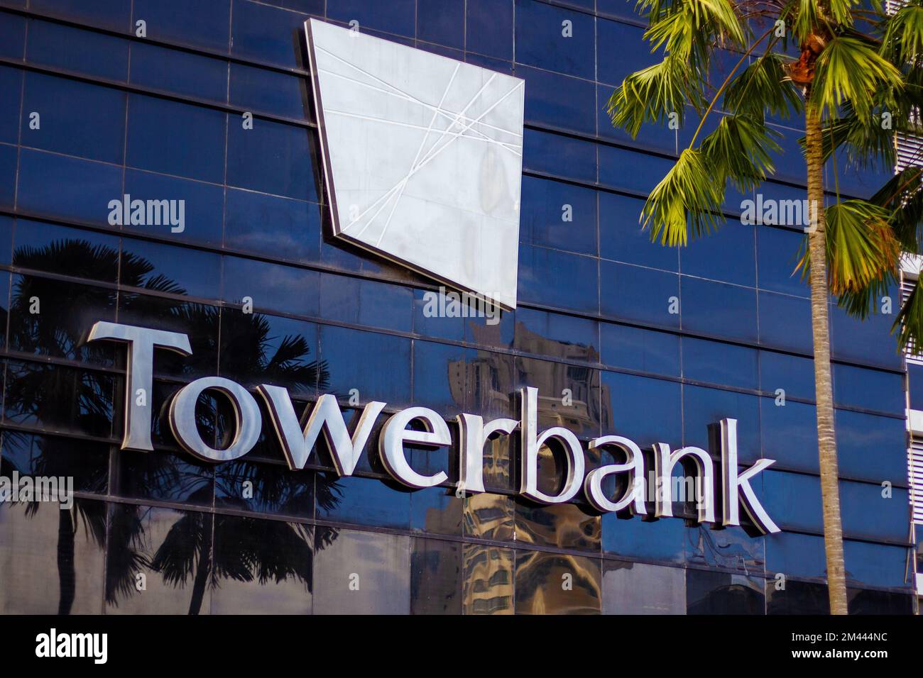 tower bank building facade Stock Photo Alamy