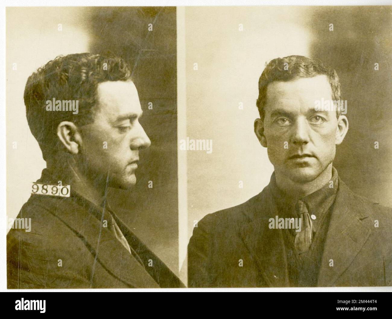 Photograph fo Purl Chaffee. Bureau of Prisons, Inmate case files Stock