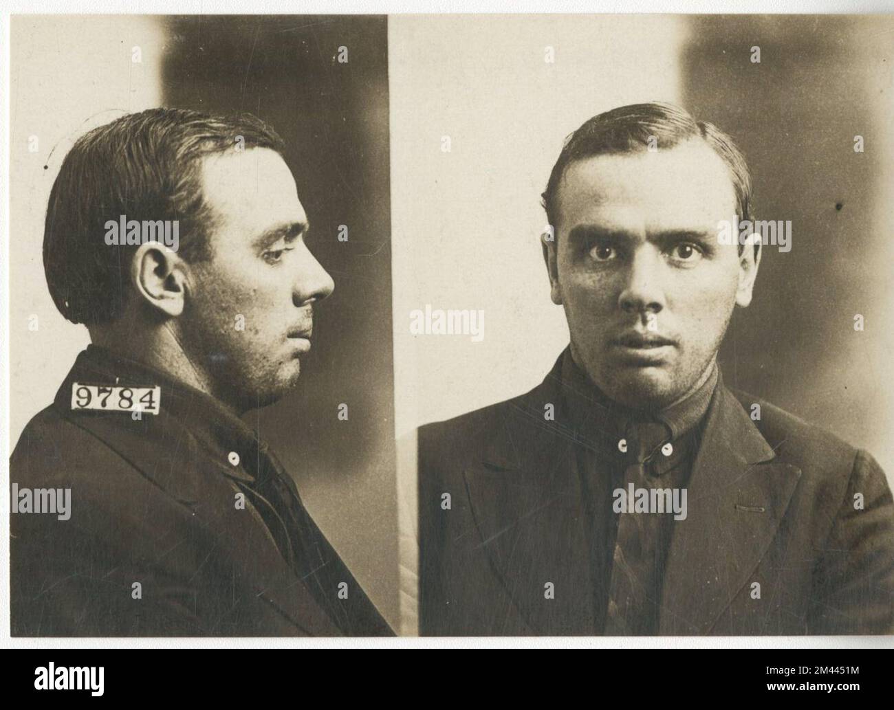 Photograph of Joseph Hogan. Bureau of Prisons, Inmate case files Stock
