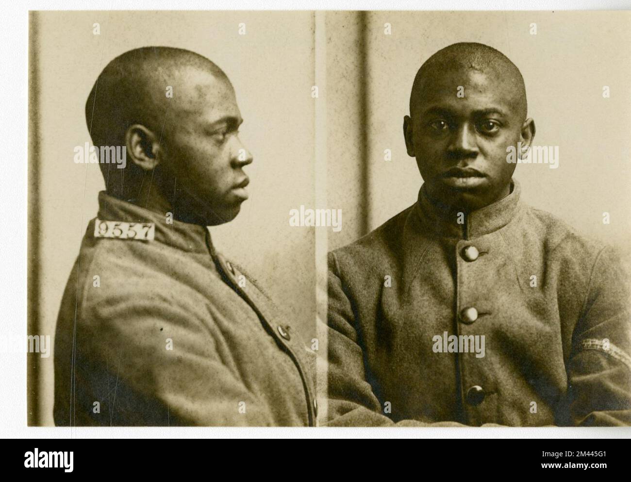 Photograph of Robert Dixon.  Bureau of Prisons, Inmate case files. Stock Photo