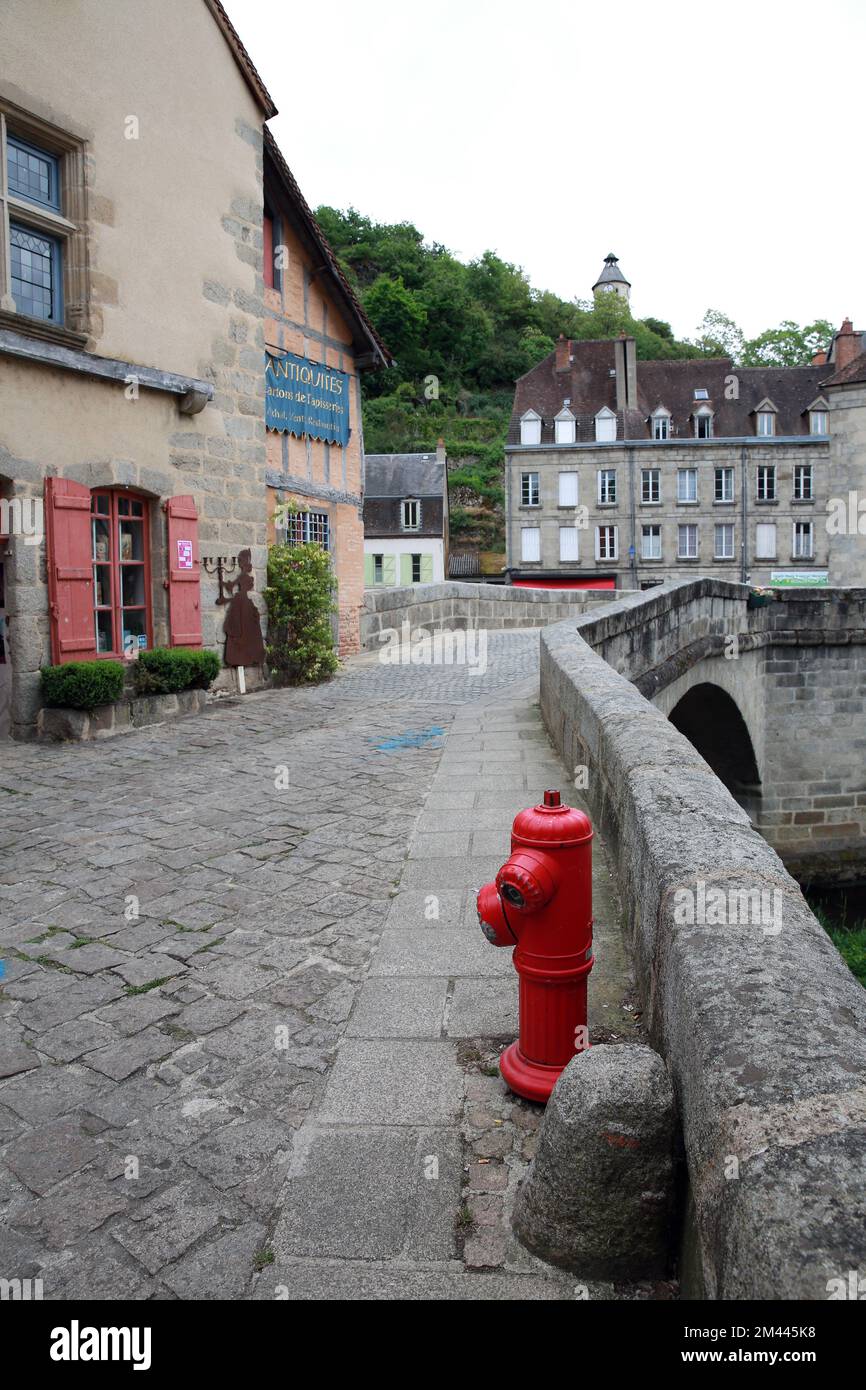 Aubusson, Creuse, Central France, Europe Stock Photo