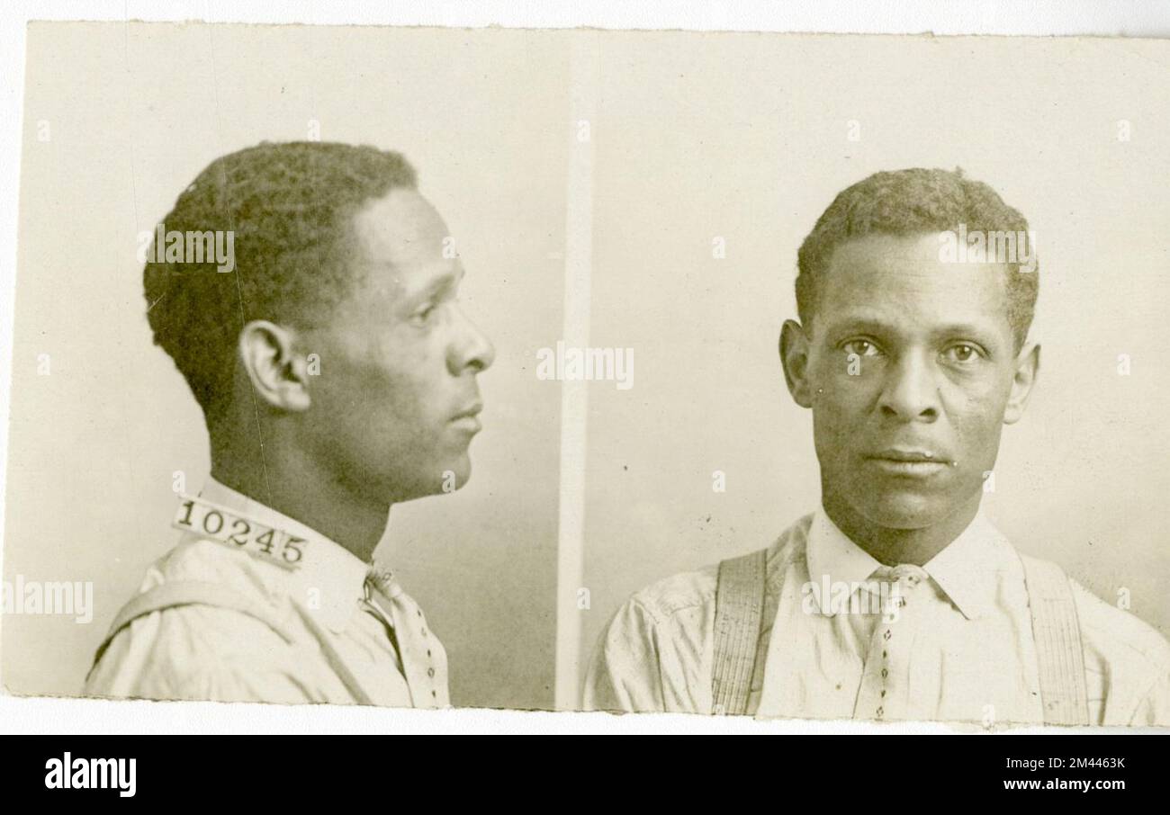 Photograph of James Jackson. Bureau of Prisons, Inmate case files Stock