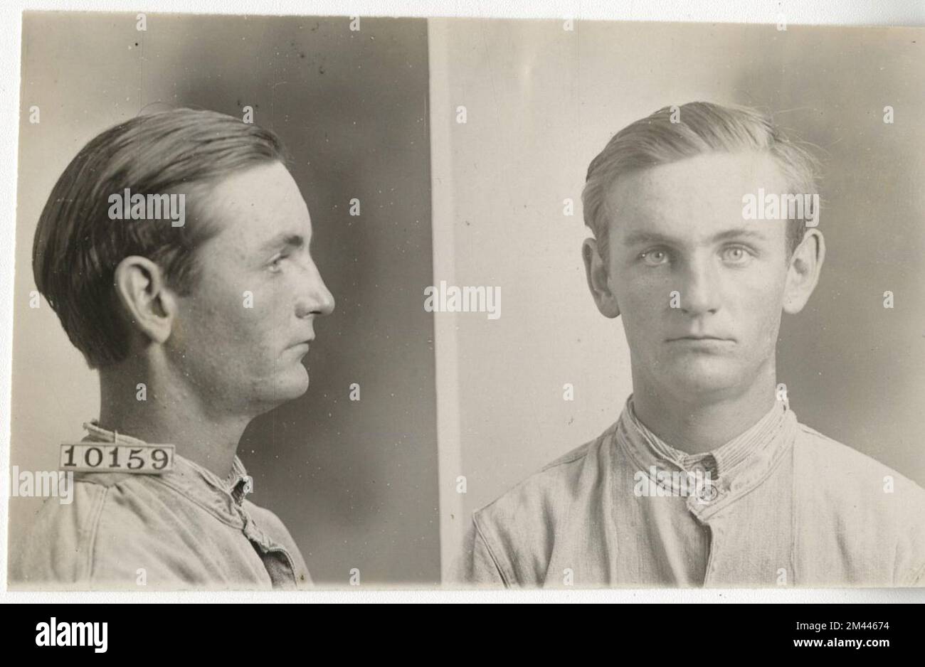 Photograph of Homer M. Johnson. Bureau of Prisons, Inmate case files