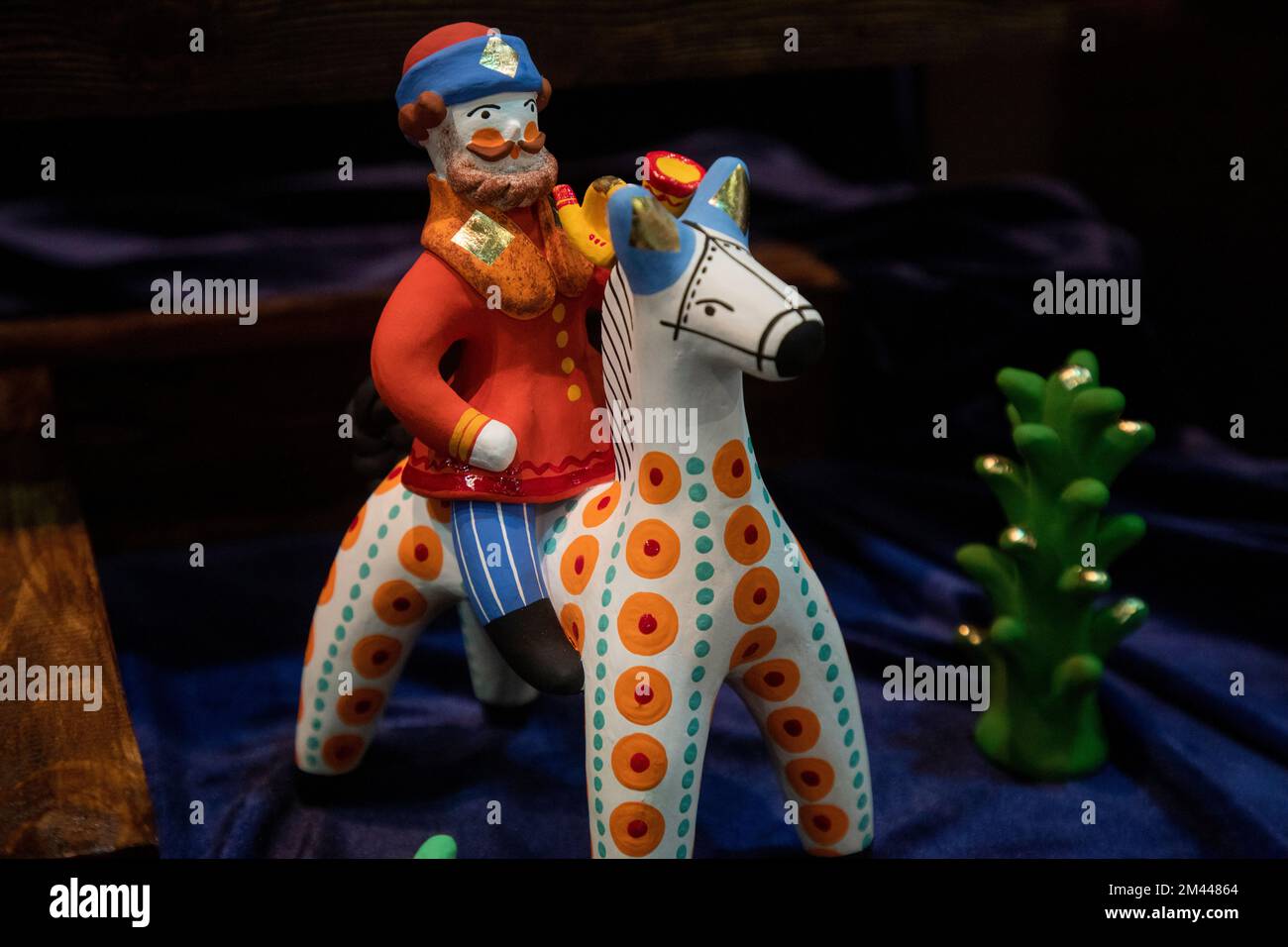 Dymkovo toys hi-res stock photography and images - Alamy
